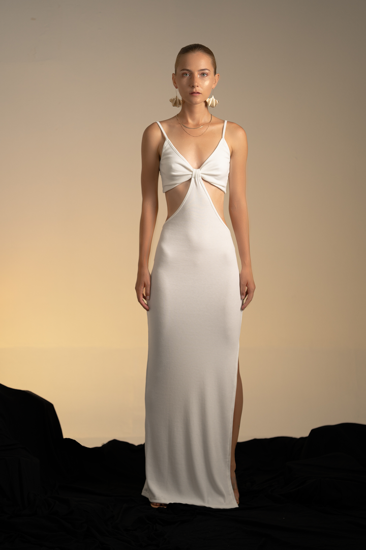 Valesia Rib Maxi Dress