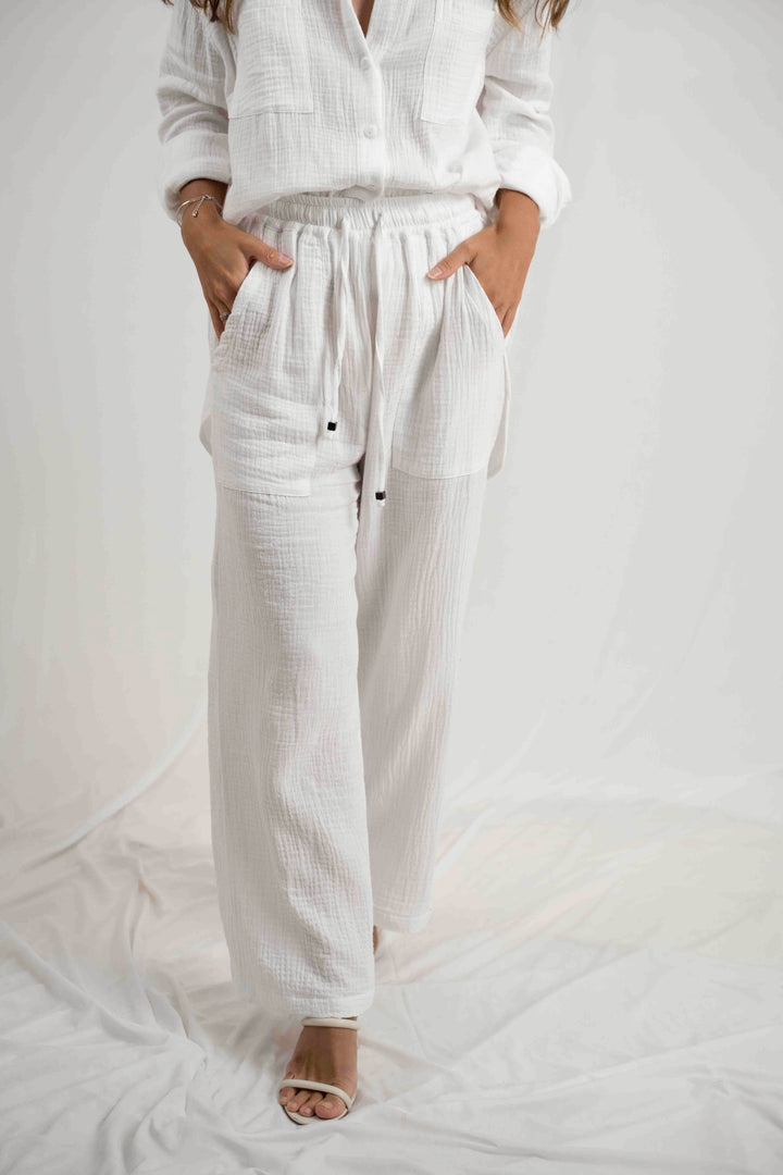 Farisca Pant Off White