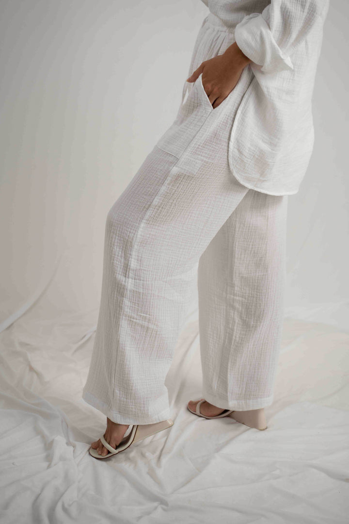 Farisca Pant Off White
