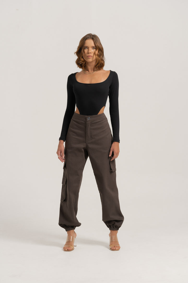 Lachia Long Sleeve Bodysuit