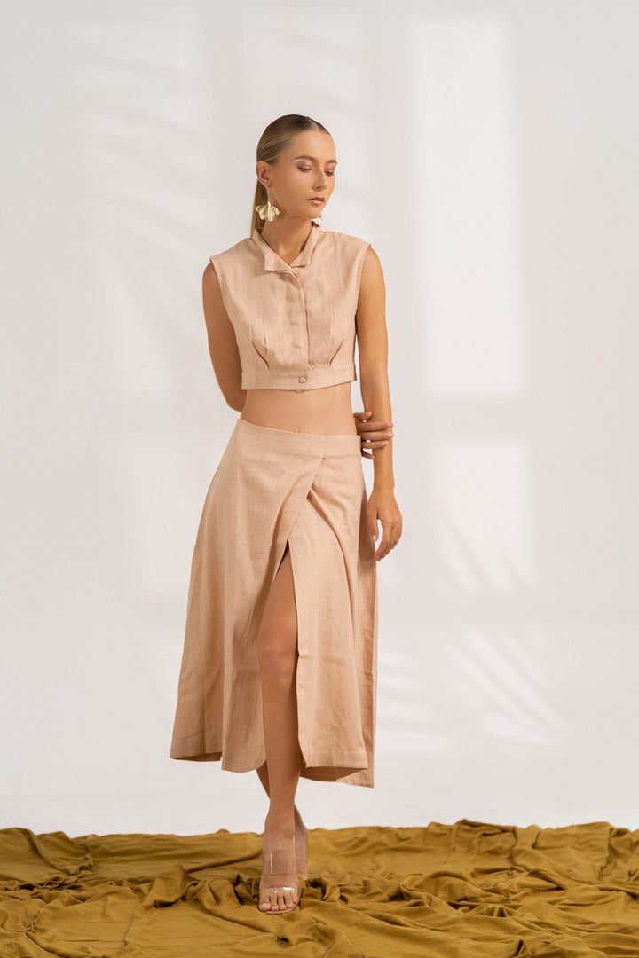 Lateo Skirt Sepia