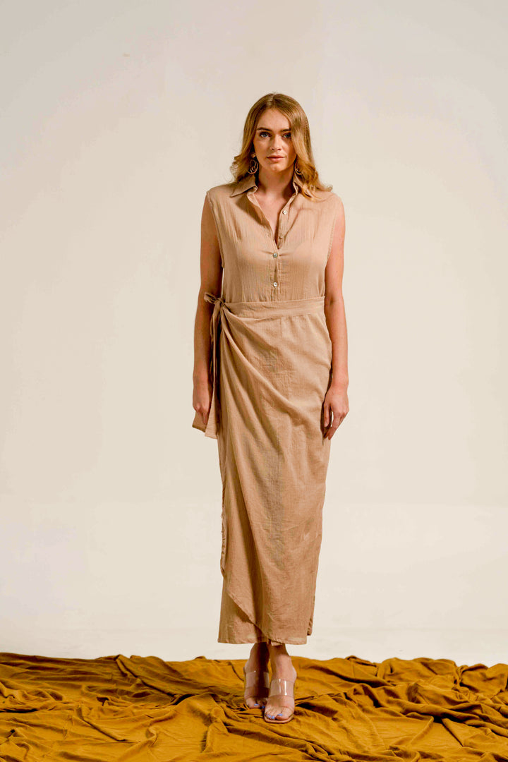 Laura Maxi Dress Nude