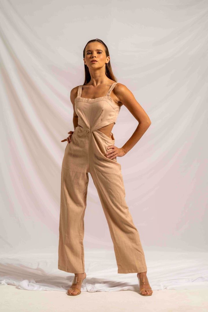 Latisia Jumpsuit Sepia