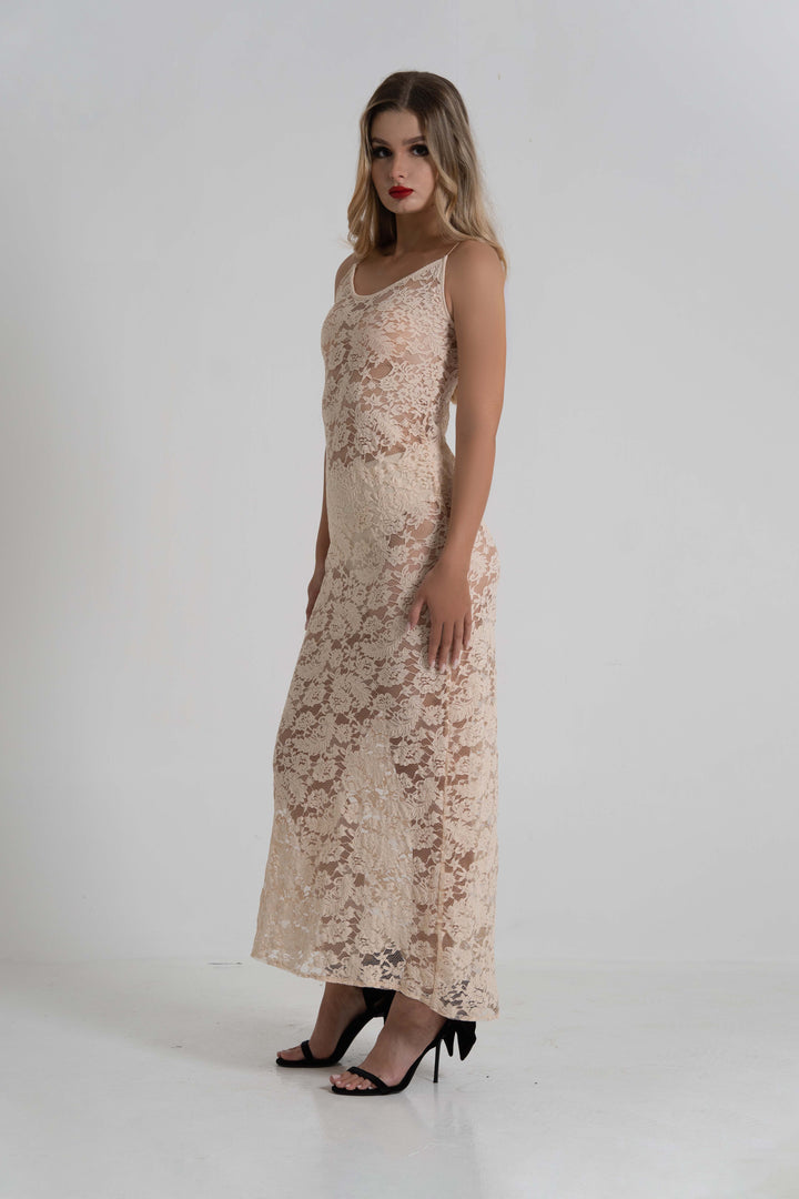 Xandra Lace Maxi Dress