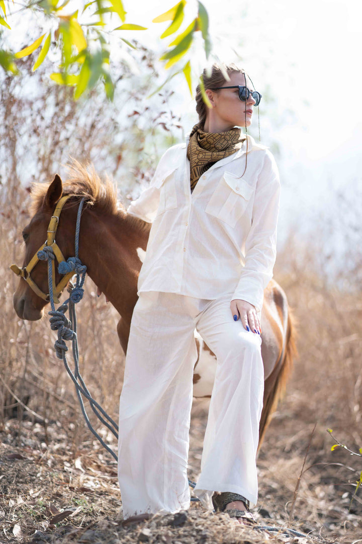Xena Top Off White