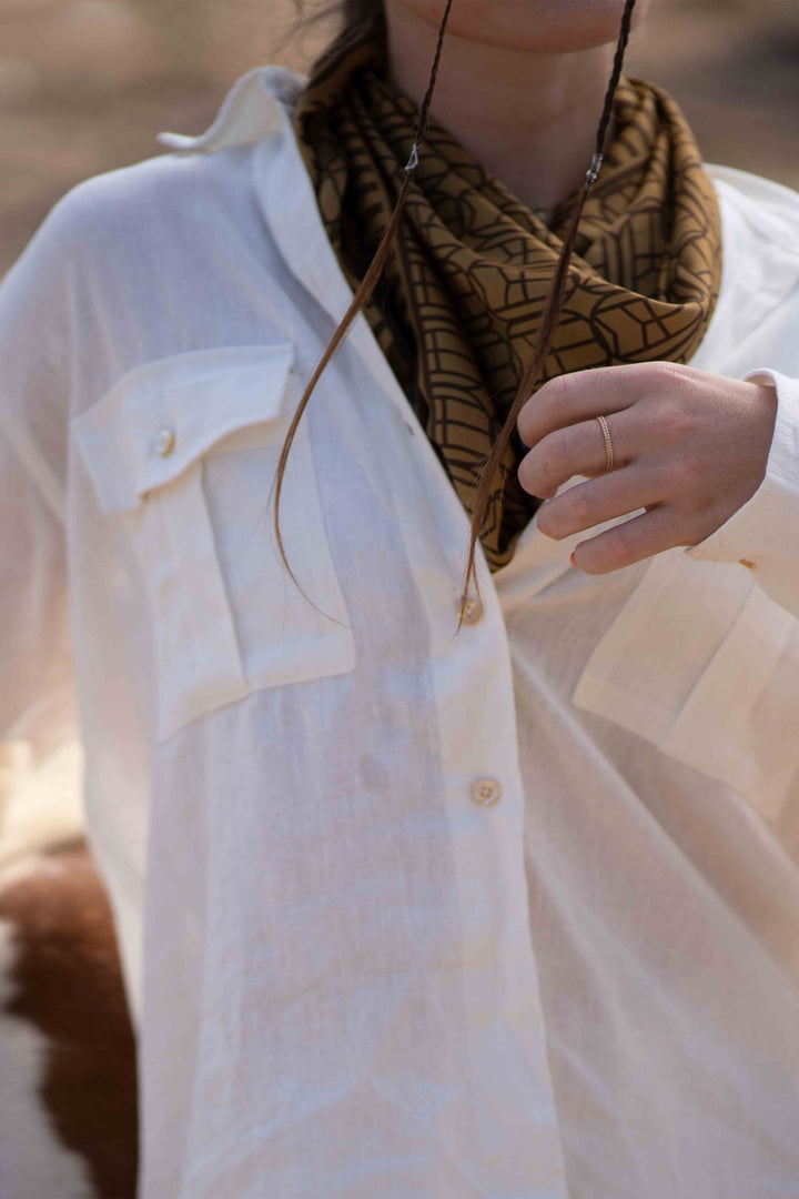 Xena Top Off White