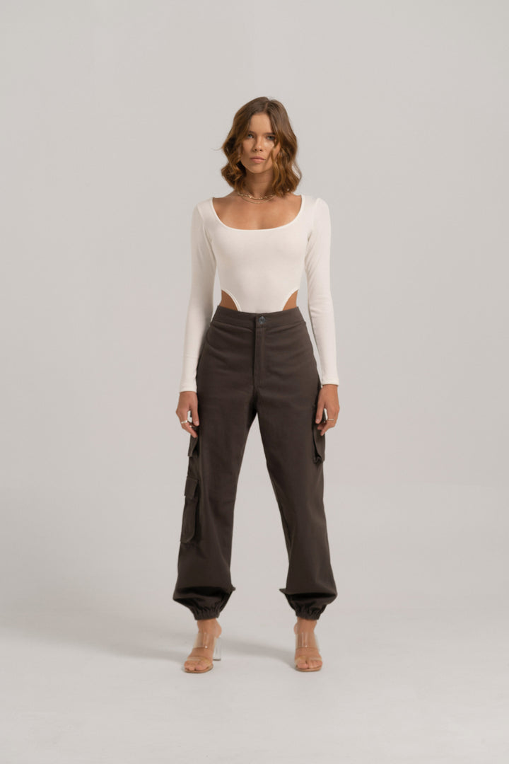 Lachia Long Sleeve Bodysuit