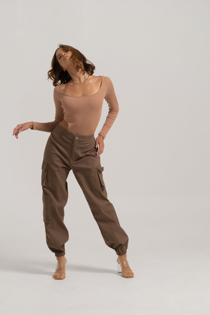 Lachia Long Sleeve Bodysuit