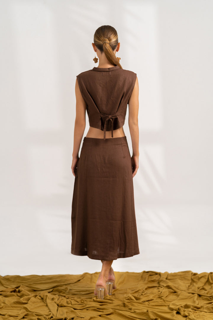 Lateo Skirt Chocolate