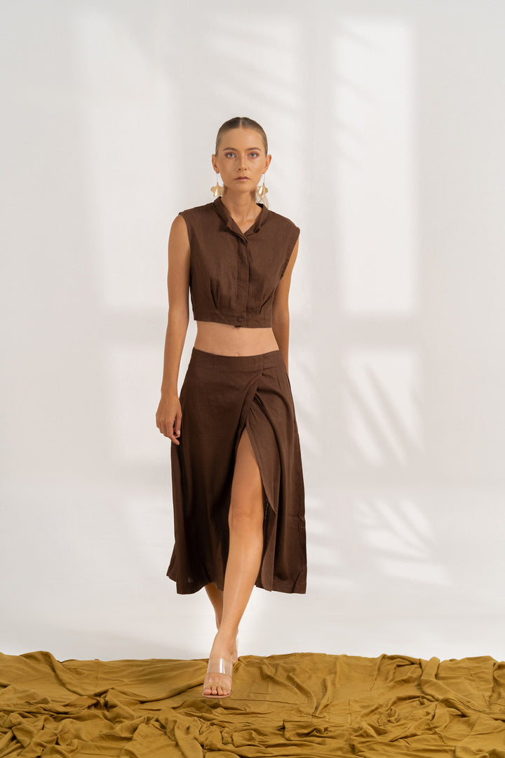 Lateo Skirt Chocolate