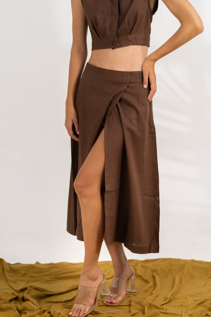 Lateo Skirt Chocolate