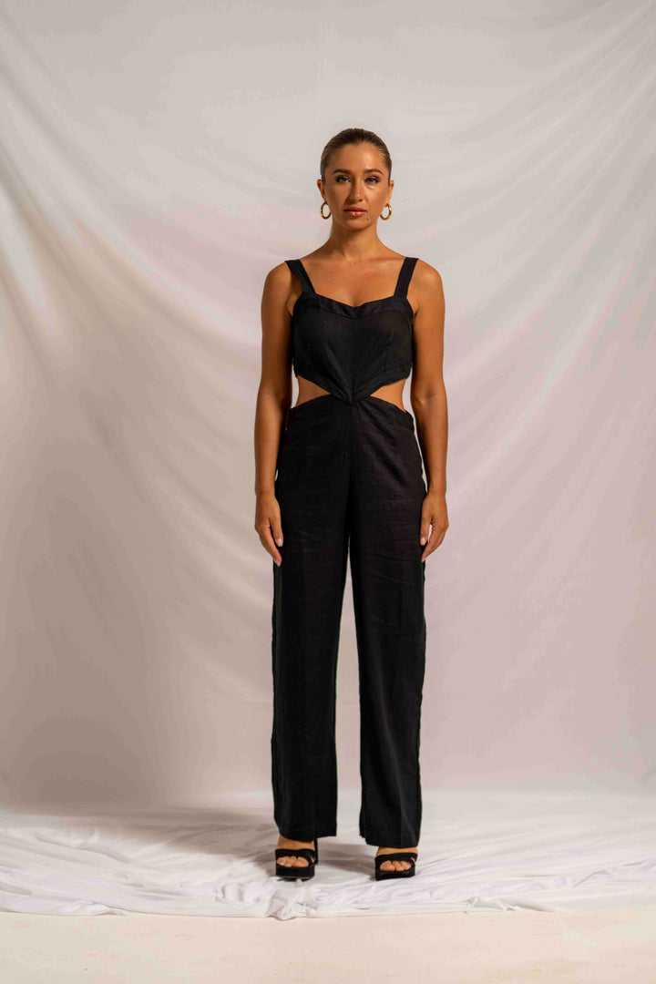 Latisia Jumpsuit Black