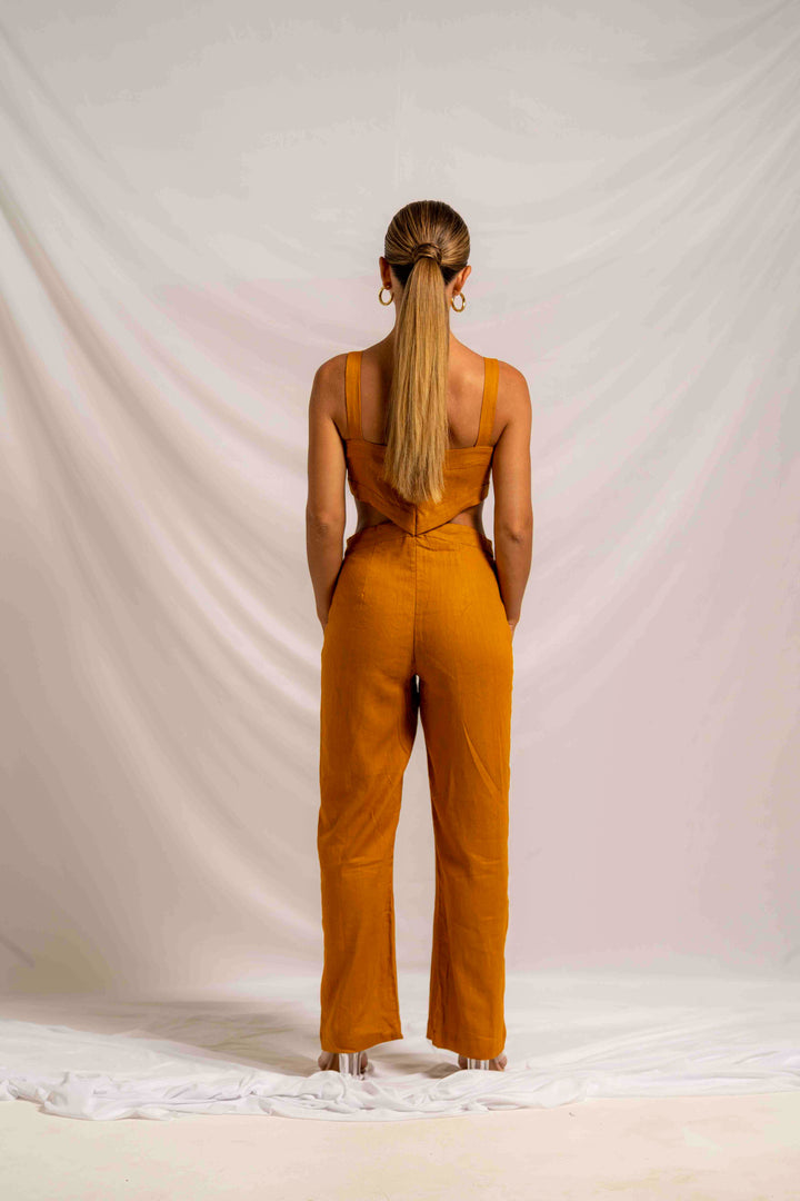 Latisia Jumpsuit Caramel